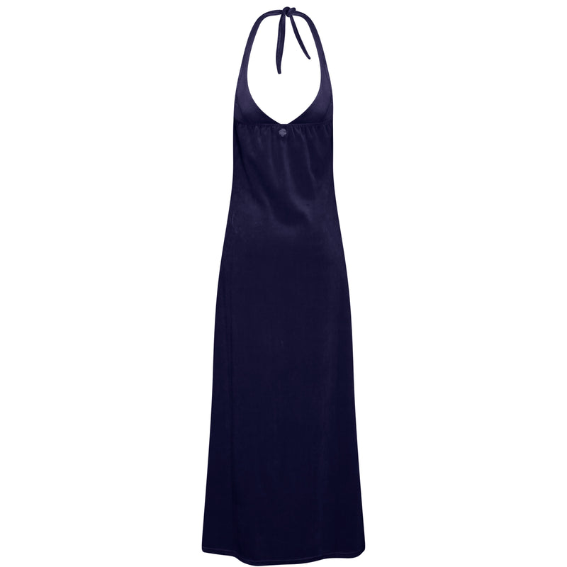 Ma Petite Plage Mireille Halter Neck Dress Navy