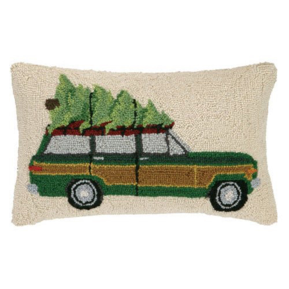 Cushion Jeep Woody With Tree