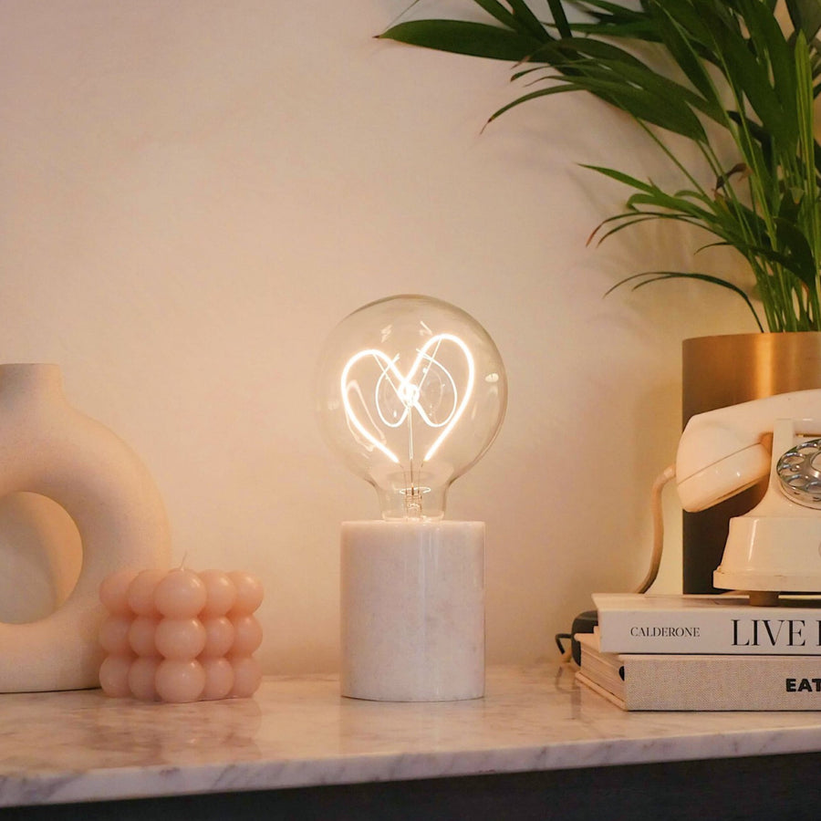 Steepletone LED filament bulb Heart