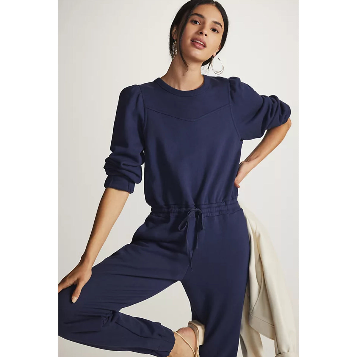 Madeleine Thompson- Catalina Jumpsuit Navy