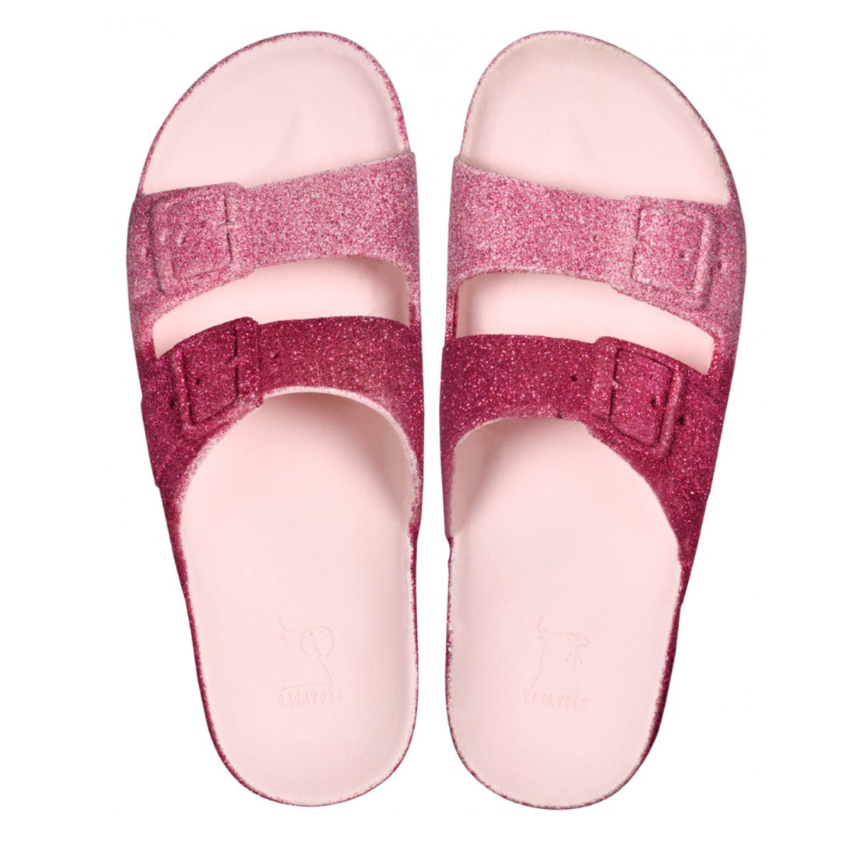 Cacatoes Sandals Mossoro Pink Glitter