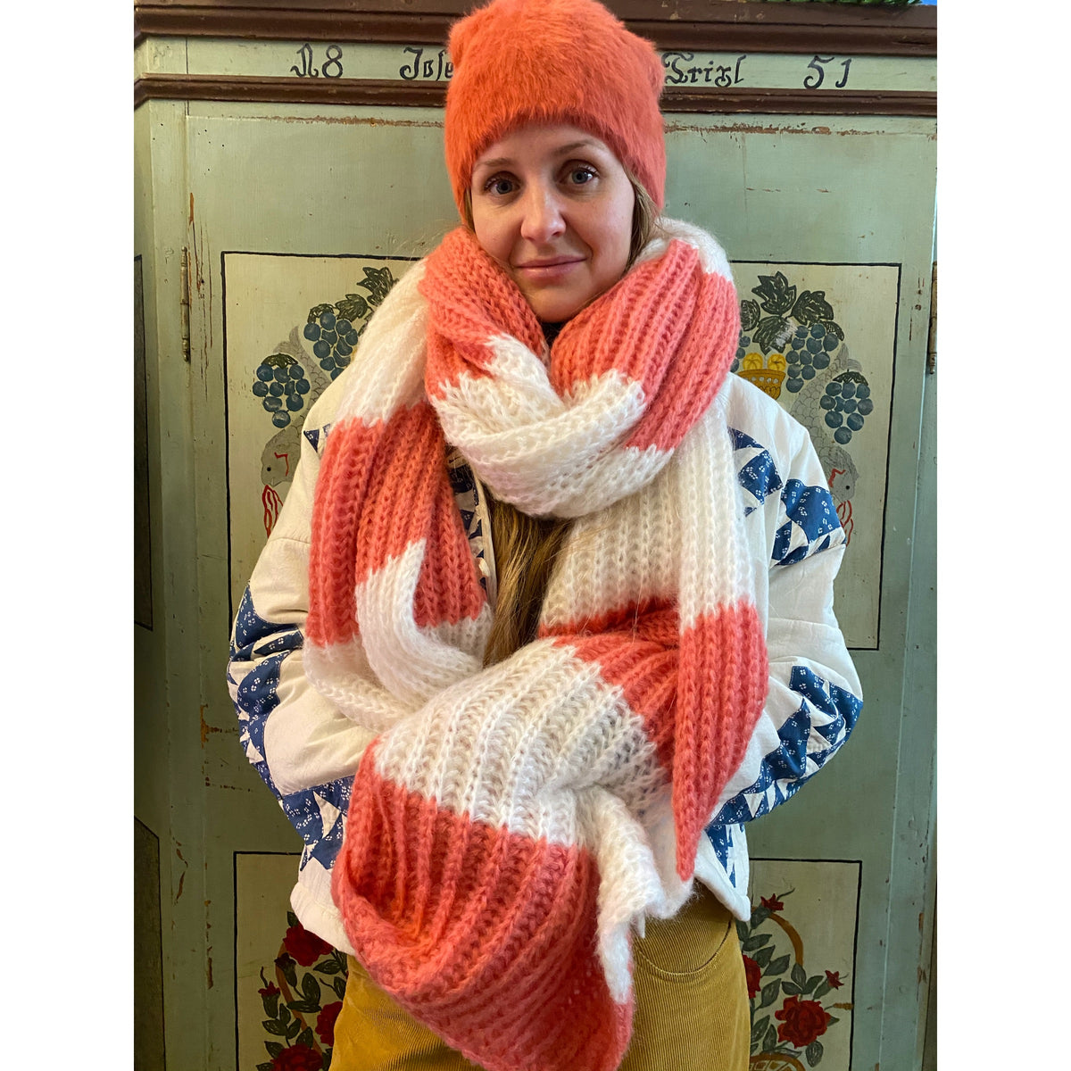 Duo Scarf Corail