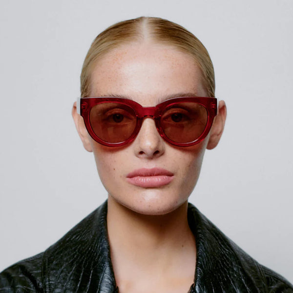 *BACK IN STOCK* Lilly Red Transparent