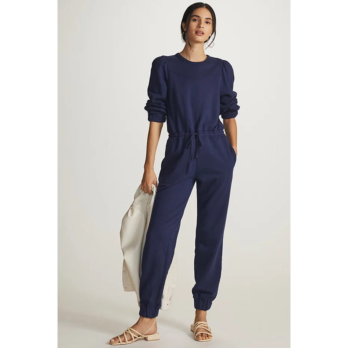 Madeleine Thompson- Catalina Jumpsuit Navy