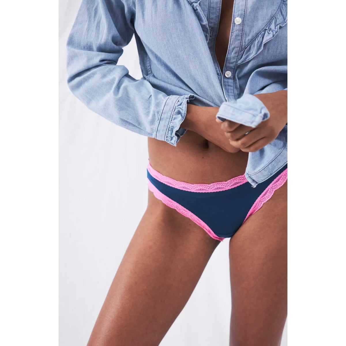 Stripe & Stare Midnight Neon Knicker Box