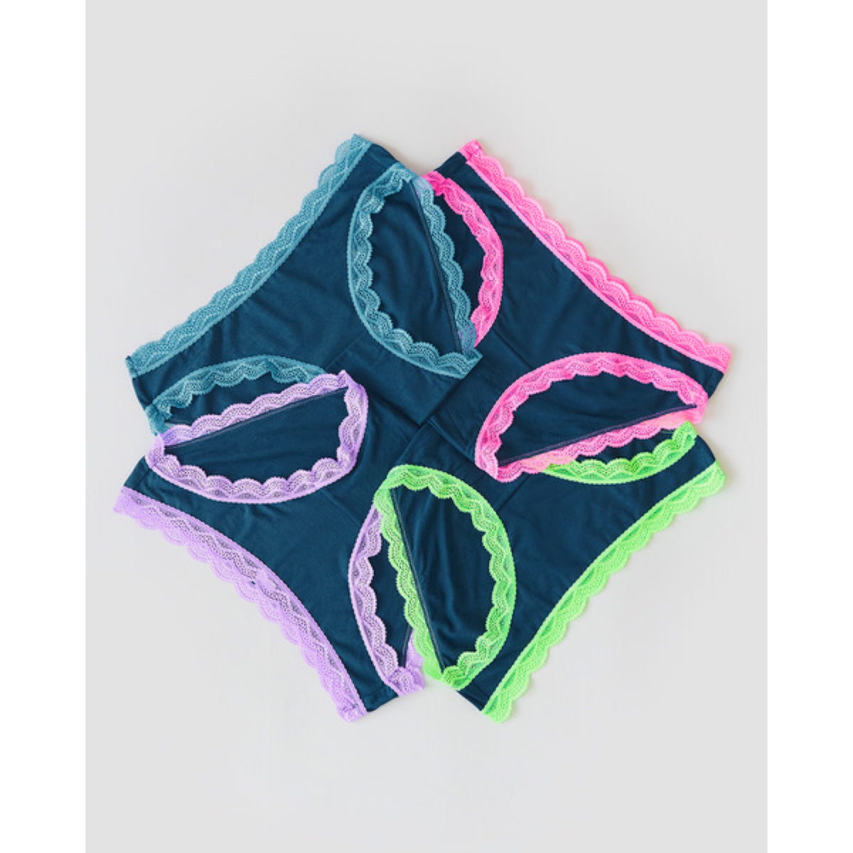 Stripe & Stare Midnight Neon Knicker Box