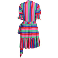 Feather & Find Azari Wrap Dress Rainbow Warrior