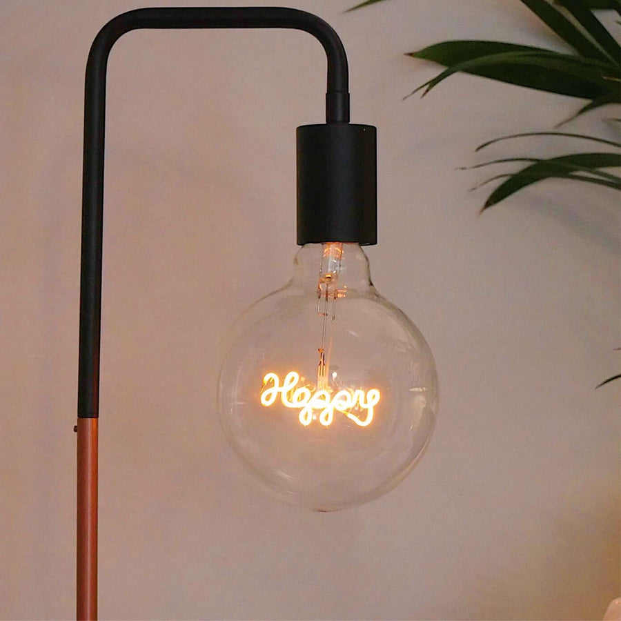 Steepletone LED filament bulb Happy